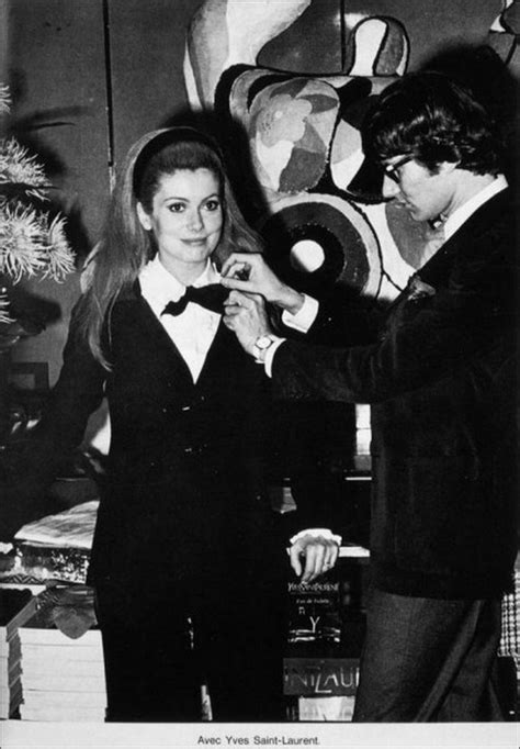 deneuve smoking ysl|Yves Saint Laurent: Still ‘Smoking’ After All These Years .